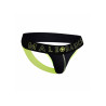 MALE BASICS Jockstrap NEON MaleBasics Noir-Jaune